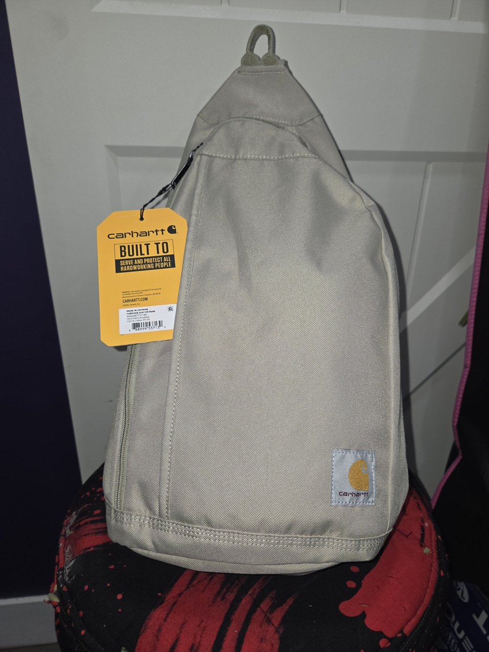 Carhartt Sling Bag Rugged Rain Defender Water Repellent Crossbody Hands Free